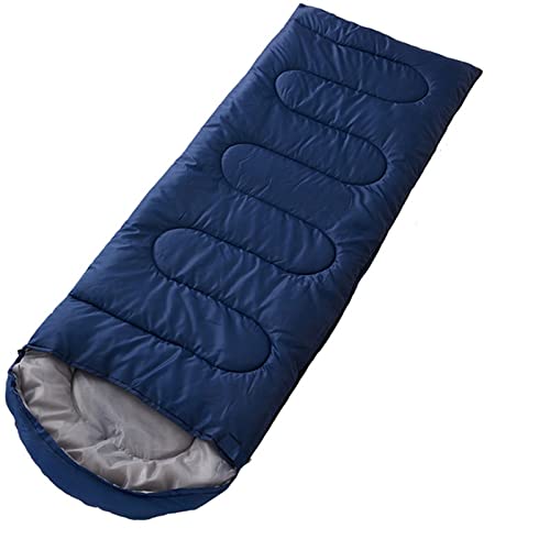 MTHHSXB Sacos de Dormir Saco de Dormir Ultraligero Camping Sacos de Dormir Impermeables Saco de Dormir Grueso y cálido para Invierno Sacos de Dormir para Acampar al Aire Libre para Adultos (B)