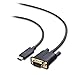 Produktbild Cable Matters USB C VGA Kabel (USB-C auf VGA Cable) 6 Füße - Thunderbolt 3 Port kompatibel für MacBook Pro, Dell XPS 13, 15, HP Spectre x360, Surface Book 2, Lenovo Yoga 910 und mehr