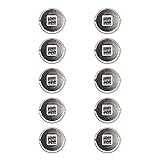10 Pack Non-OEM Battery Compatible with High Tech Pet Electronic Collar Model Ms-4 and Ms-5