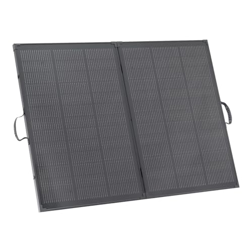 Image of VEVOR 200W Foldable Solar Panel with Frame, 23% High-Efficiency Portable Monocrystalline Solar Panel Charger with 30A PWM Controller & MC4 Output, IP67 Waterproof for Camping, Hiking, RV Trips