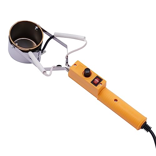 Lead Melting Pot for Fishing & Bullets Molds Kit. Electric Melting Pot, Crucibles for Melting Metal, Molds for Fishing Weights. Suitable for Fishing Weight Molds & Metal Pendant(300W)