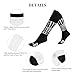EOQIFJM The Rugby Team All Blacks Of New Zealand Tight Fitting Women'S Men'S Knee High Running Socks