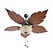 Deckenventilator mit Beleuchtung 52 Zoll Deckenventilator Lichter dekorative Fans kurze Retro Indoor chinesischen Stil Ahorn Deckenleuchte Wohnzimmer Deckenleuchte Ventilatorlicht ( Größe : 130cm )