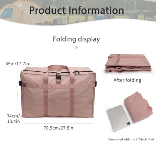 120L Travel Duffel Bags Extra Large Foldable Duffel Bag Weekend Overnight Storage Luggage for Airline Camping Moving Sport4