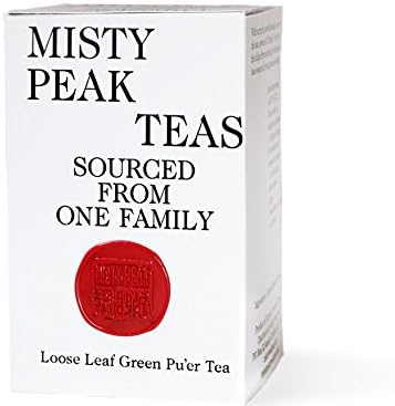 Premium Loose Leaf Green Pu-erh Tea Box