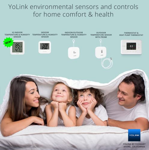 YoLink Weatherproof Fluid, Air, Surface Extreme High/Low Temperature Sensor with Probe, 1/4 Mile Long Range, YoLink Hub Required by YoLink - Image 9