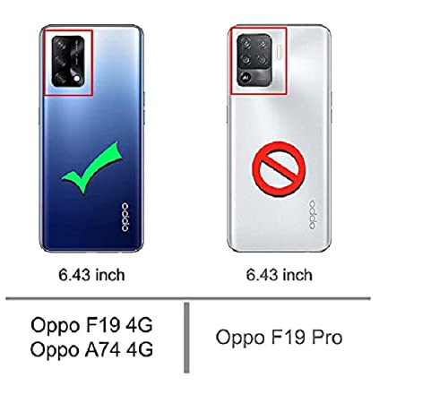 Image of COVERBLACK Rubber Back Cover for Oppo CPH2223 / Oppo F19s - Transparent