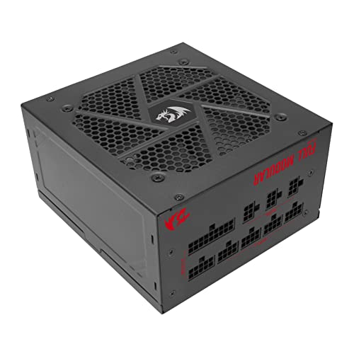 Image of Redragon RGPS-650W 80 Plus Gold Full Modular Gamer Power Supply
