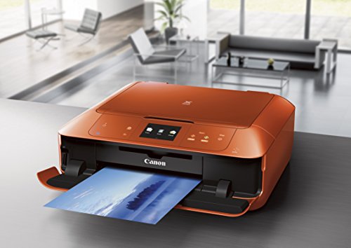 Canon Mg7520 Wireless Color Cloud Printer With Scanner And Copier: Mobile, Smart Phone, Tablet Printer, And Airprint(Tm) Compatible,Burnt Orange #TOP4