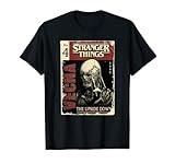 22NXST00017A-001 Stranger Things 4 Vecna Comic Book Cover Camiseta