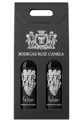 Vermouth Rojo Clásico Artesanal - Estuche Regalo dos Botellas - Bodegas Ruiz Canela - Tradicional de bodega - Vermouth Premium.