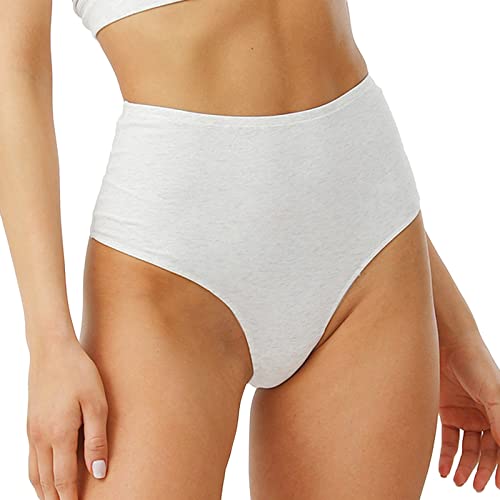 Mis Promociones Ropa Interior De Algodón para Mujer, Tanga De Cintura Alta De Talla Grande, Transpirable, Alta Elasticidad, Calzoncillos con Abertura En La Sujet Ofertas Flash del Dia Pantalon Yoga