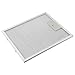 Silver Metal Mesh Grease Filter for Range Hood Replacement,Stainless Steel Extractor Vent Filter 300 x 252 x 9mm