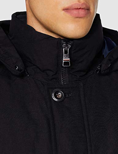 Tommy Hilfiger Herren Hampton Down Parka Jacke, Schwarz, S EU – Ansicht 4