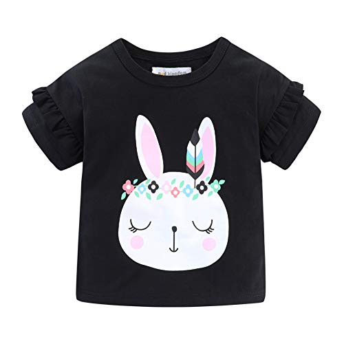 Image of Mud Kingdom Infant Toddler Girls Tulle Skirts Set Outfit T-Shirts Cute Print Casual Summer