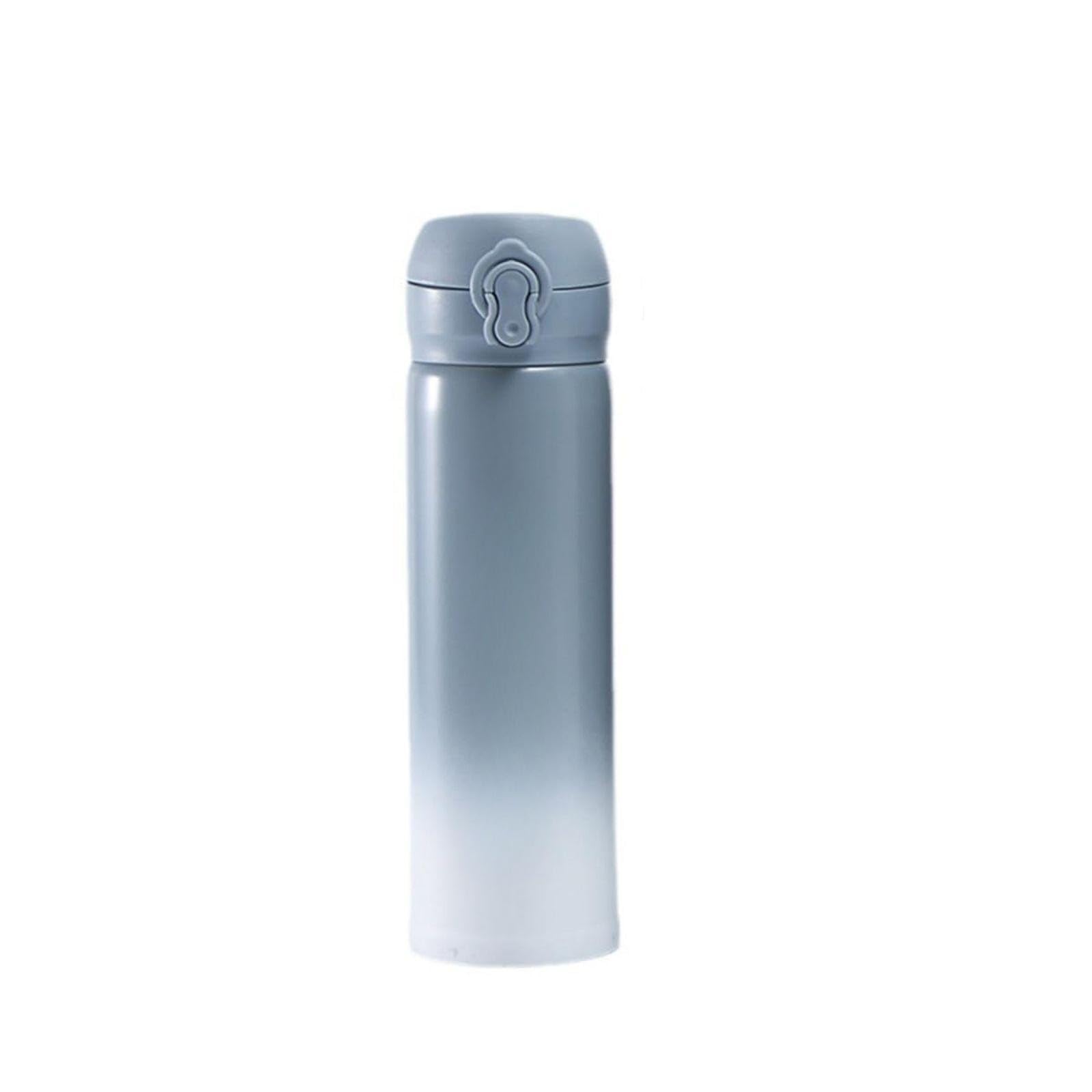 Insulated Water Bottles 17 Oz Wide Mouth Double Wall Stainless Steel Water Bottles Leak Proof Vacuum Water Bottles