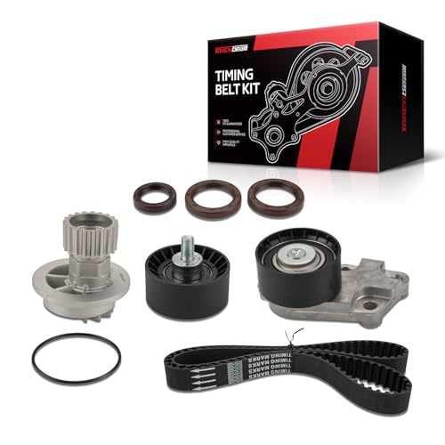 Torchbeam Timing Belt Kit with Water Pump, Compatible with Chevrolet Aveo 2004-2008, Aveo5 2007-2008, OE# TS26335, ITM335, TCKWP335, WPK43540