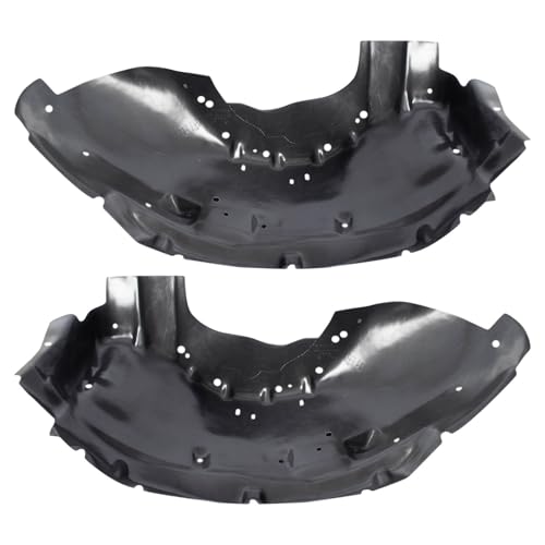 Image of TRQ Front Inner Fender Liner Set Compatible with 2007-2008 Chevrolet Colorado GM1248163 GM1249187