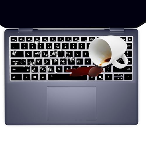 Protector de teclado para laptop Dell Inspiron 14 y 16 negro miniatura 6