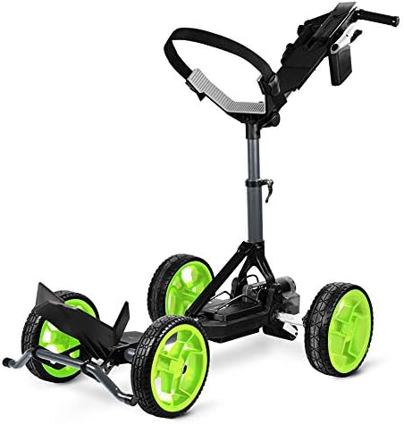 Sun Mountain 2020 RC1 Remote Lithium Golf Push Cart – Gunmetal/Flash