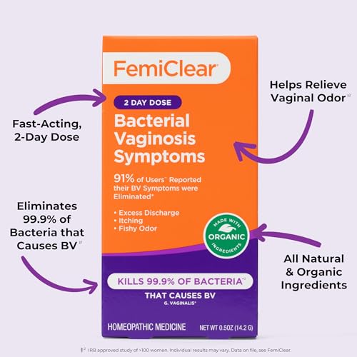 Femiclear Bv Symptoms - Vaginal Ointment For Fishy Odor thumb #2