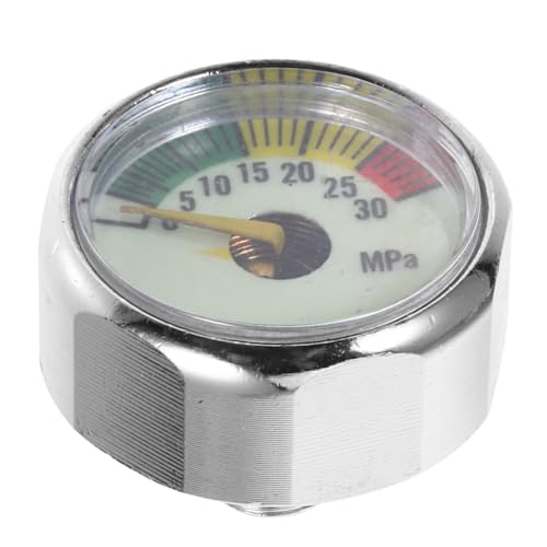 OSOLADY 30m Manomètre De Bouteille De Plongée Lumineux Jauge De Profondeur Étanche pour Plongée Affichage