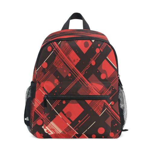 Sac à dos enfant rouge pour élève de maternelle et cartable préscolaire