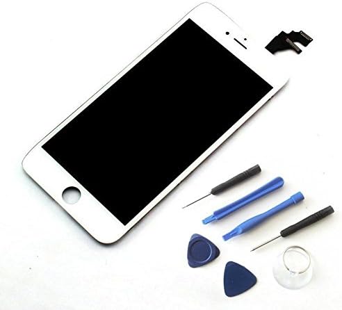Mizar4Shop White Replacement Touch Screen for iPhone 6 (4.7 Inches) + Tool Kit - White