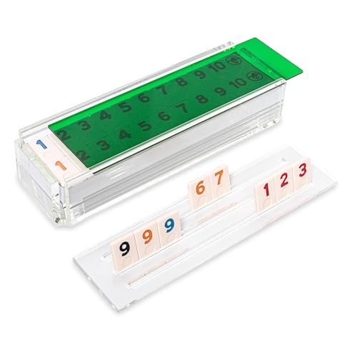 Luxury Rummy Tile Set Game en Estuche Acrílico miniatura 3