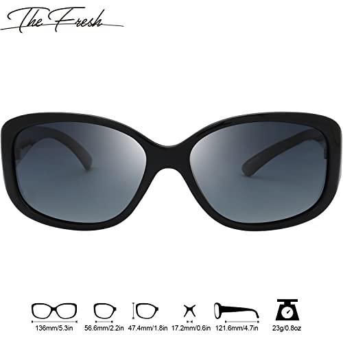 The Fresh Polarized Vintage Classic Square Trendy Sunglasses - Exquisite Packaging3