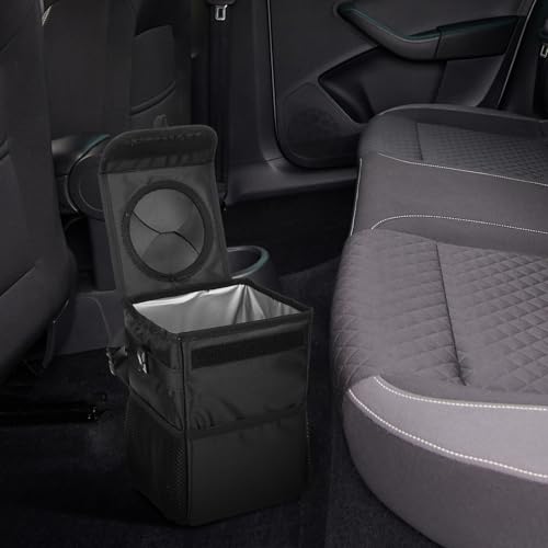 Bolsa de basura para coche portátil que ahorra espacio en el interior 4