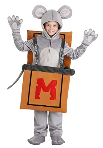 Disfraz Infantil de Rata Atrapada para Halloween miniatura 1