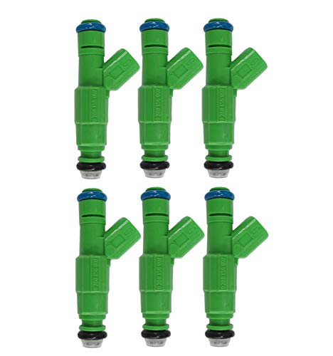 6Pcs Fuel Injectors For Dodge Caravan Chrysler Town & Country 3.3 V6 0280156007 812-12141 04861454AA