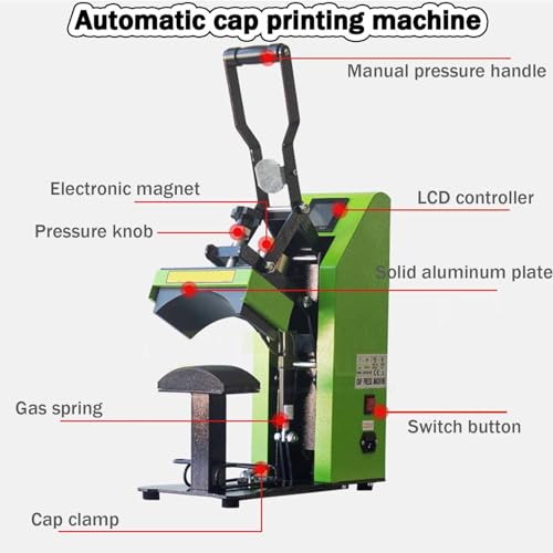 Machine de transfert de chaleur pour chapeaux évitant les plis thermiques - 4