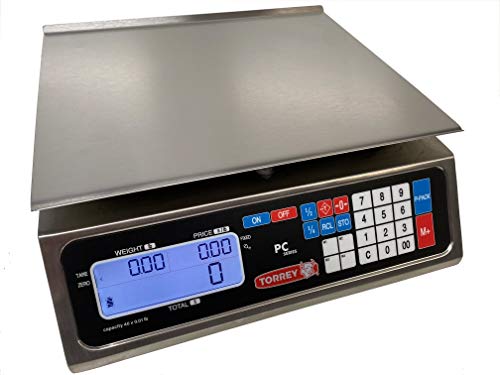 Báscula computarizada Torrey PC-40L 40 lb x 0.01 lb