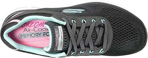 Image of Skechers Women Flex Appeal 3.0 Steady Move Lace Up Shoe