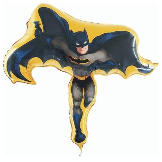 DC Comics - Globo de aluminio Mylar supershape moldeado (91 cm, 36 pulgadas) original