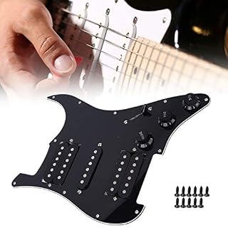 Pickguard Humbucker utile pour guitariste(black) - Les Beatles, Paul McCartney, John Lennon, RIngo Starr, George Harrison Pickguard Humbucker utile pour guitariste(black) – Image 6