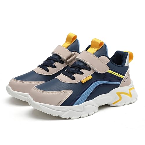 IWIHMIV Kids Running Shoes Toddler Girls Slip On Athletic Sneakers Boys Lightweight Casual Non Slip Sports Shoes2