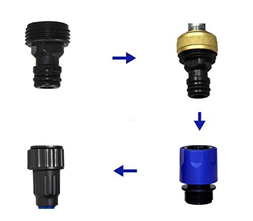 windaze High Pressure Power Washer Accessories Garden Hose Spray Nozzle,Car Windows Washing Wand - Thumbnail 6