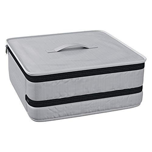 Organizador de roupas para Viagens e closet, Quadrado, CST6040, Euro Home