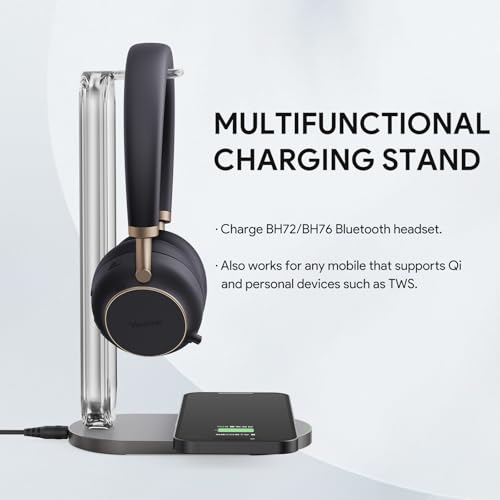 Auriculares inalámbricos Yealink BH76 Plus con cancelación de ruido miniatura 2