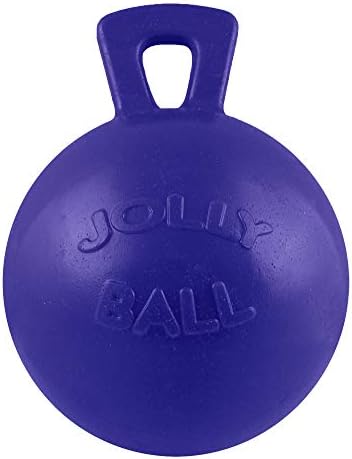 Horsemen's Pride 10" Jolly Ball Horse Toy, Blue, XLARGE, All Breed Sizes