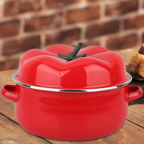 Cuisson sous pression optimale avec cette marmite en émail antiadhésif