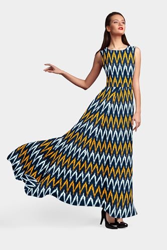 Image of Cotton Pochampally ikat unstitched blouse, Kurthi, long frock fabric material for women (1 meter, 2 meters & 3 meters)
