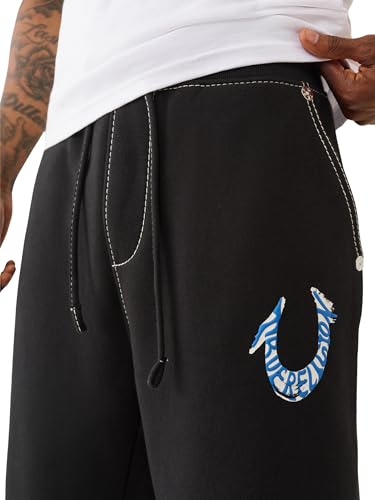 True Religion Men's HS Paint Baggy Big T Sweatpants3