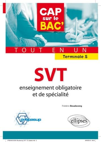 Sciences de la Vie et de la Terre (SVT) - Enseignements