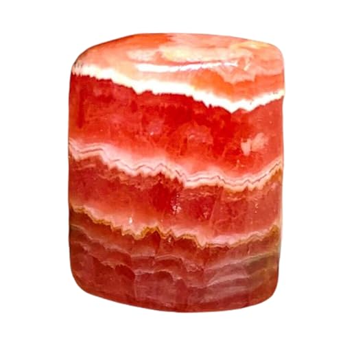 Rhodochrosite naturelle de qualité supérieure cabochon rectangulaire unique