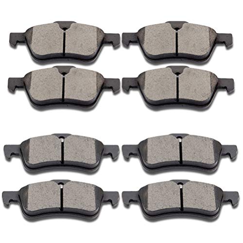 Ceramic Brake Pads Kits,SCITOO 8pcs Brakes Pads Set fit for 2002-2008 for Mini Cooper Ceramic Brake Pads Kits,SCITOO 8pcs Brakes Pads Set fit for 2002-2008 for Mini Cooper