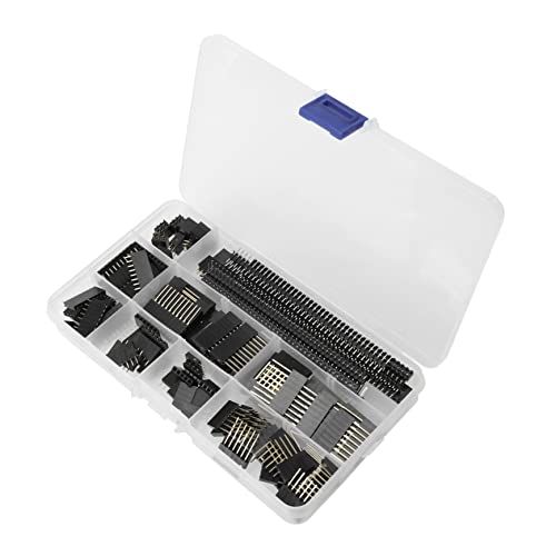 SHINEOFI 122piezas Kit De Conector De Clavija Zócalos De Ci para Soldar Zócalo De Ci De Doble Pin Sola Adaptador De De para Soldar para Proyectos Electrónicos